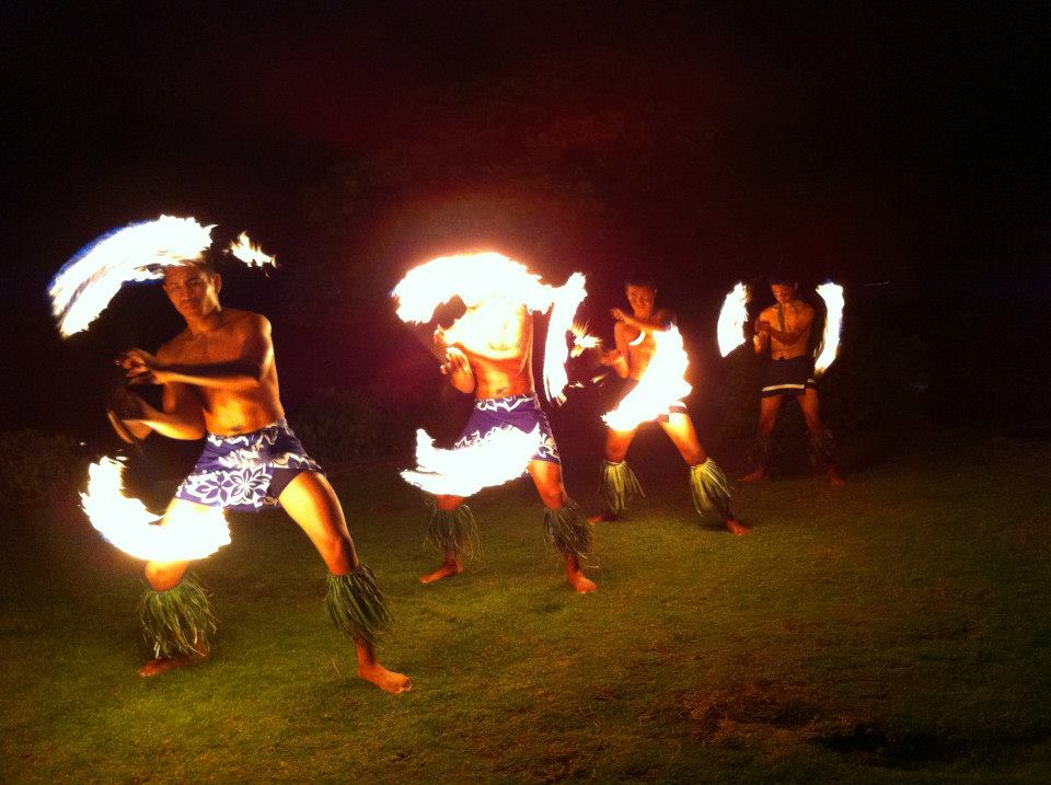 Samoan Fire Knife Dancers of Mauga Mu